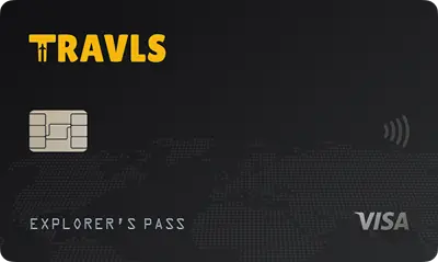 Travls Standard card — black metal