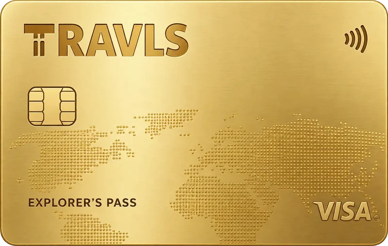 Travls Private card — solid gold